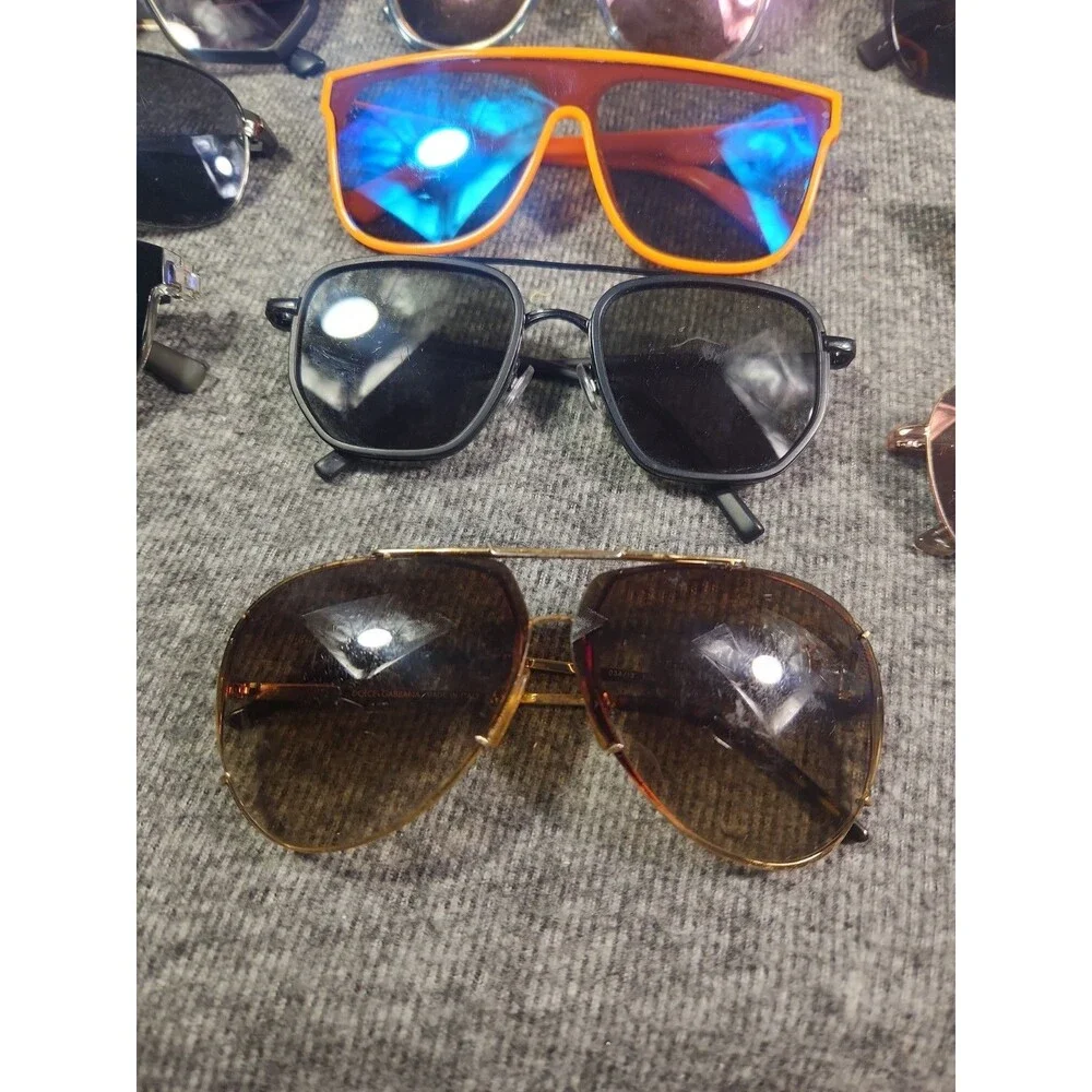 Wholesale lot of 10 Sunglasses Frames Dolce Gabbana Panama Jack Blenders Pugs